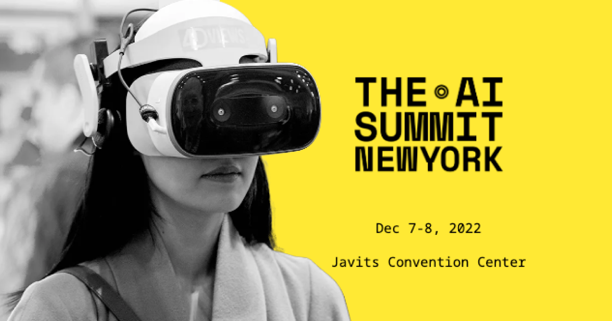 Join me at AI Summit New York!