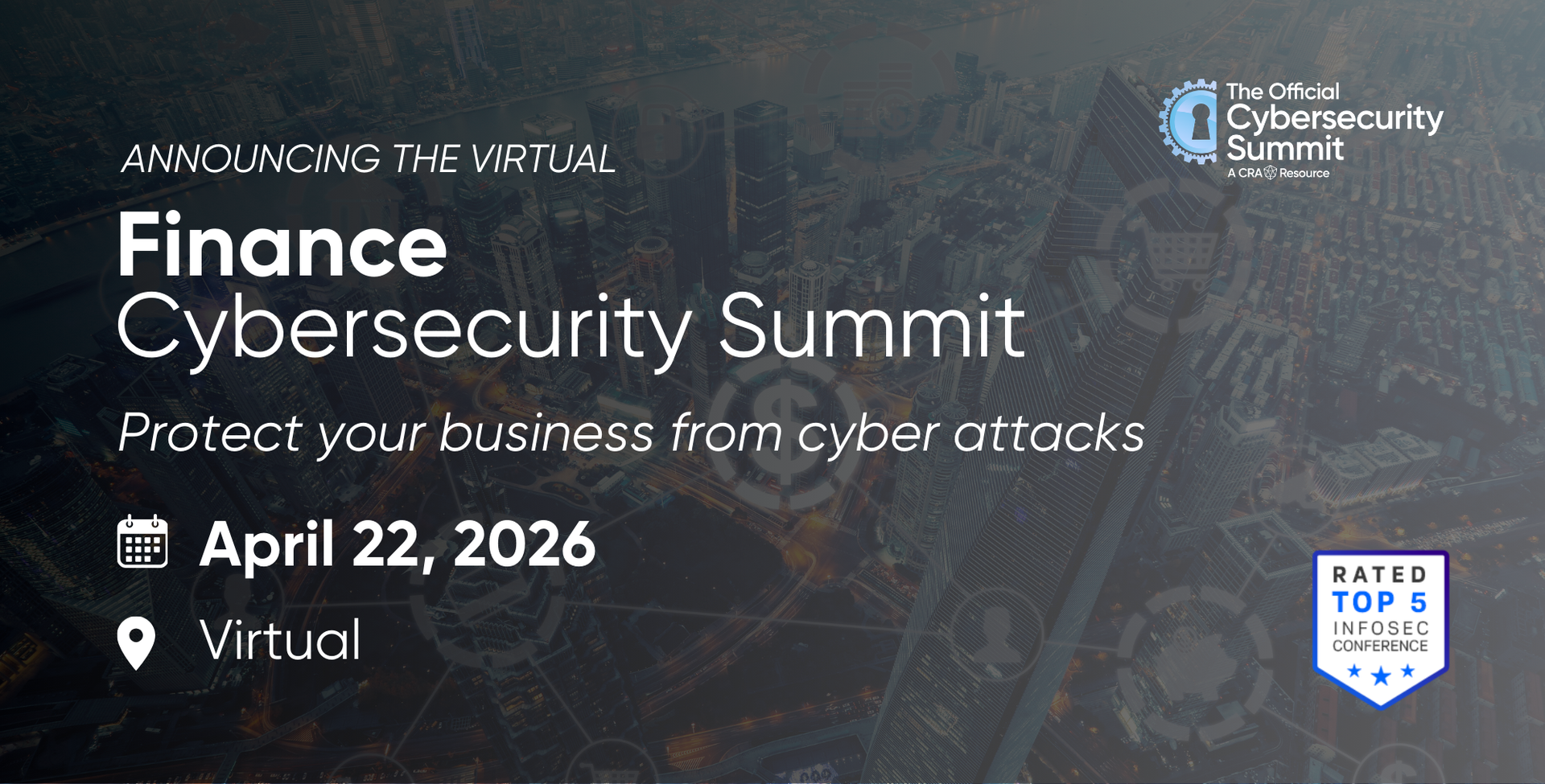 Finance Virtual Cybersecurity Summit | April 22, 2026