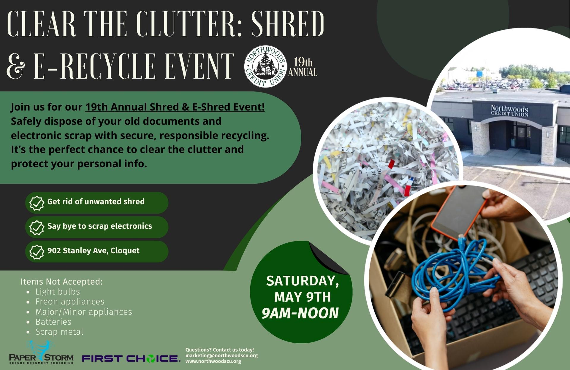19th Annual Clear The Clutter Event