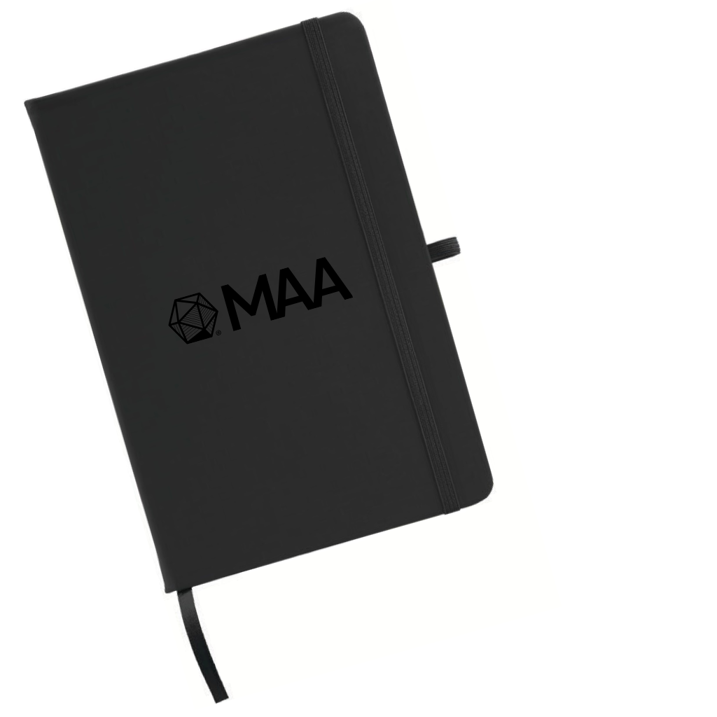 Embossed MAA Notebook