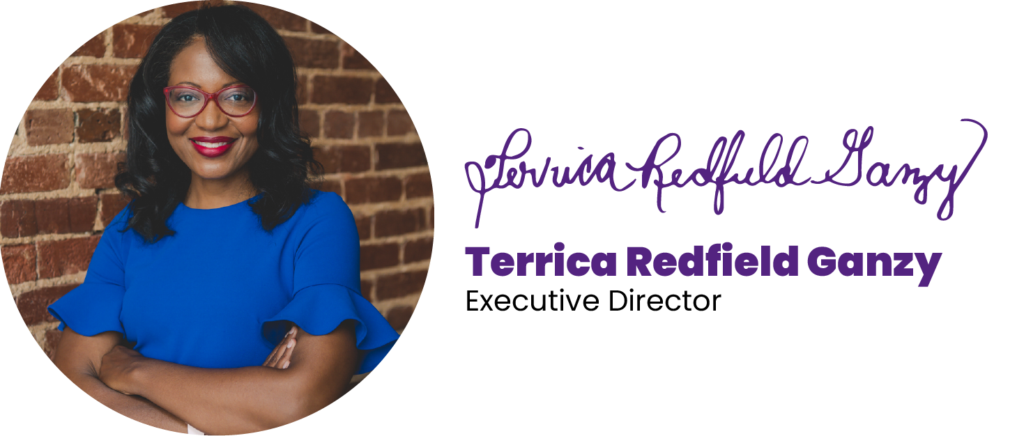 Terrica Redfield Ganzy, Executive Director