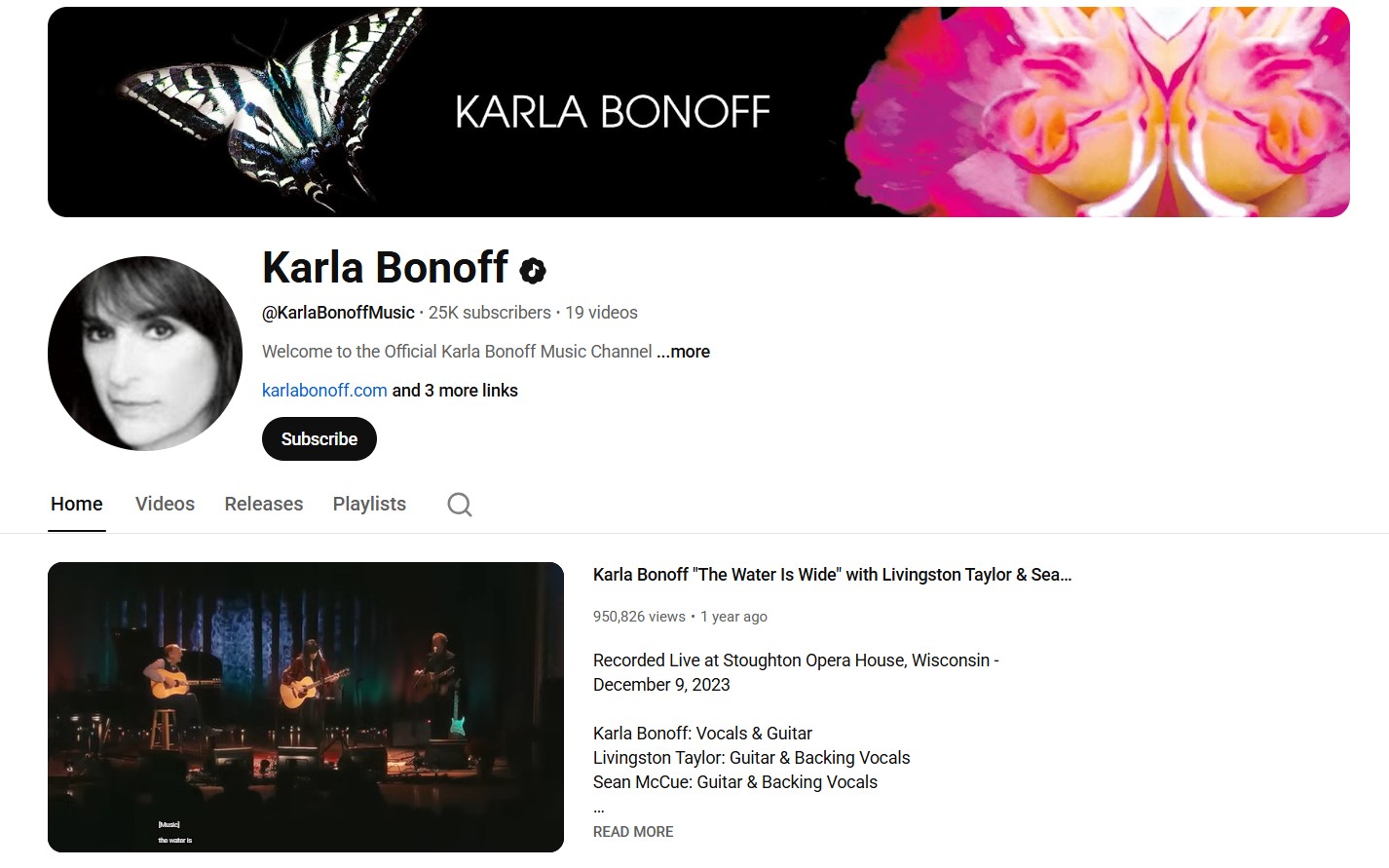 Photo: Karla Bonoff's YouTube channel