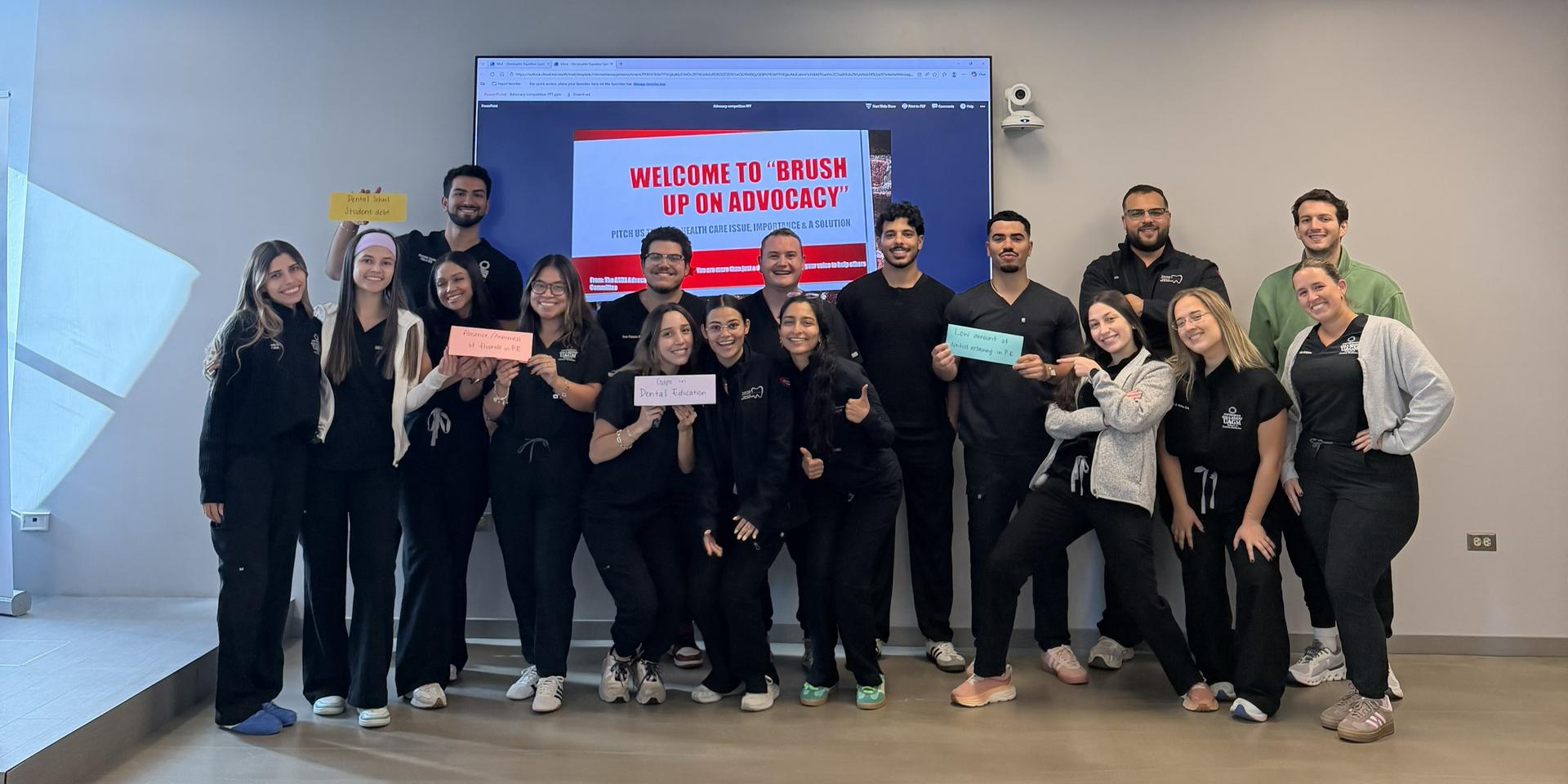 Ana G. Méndez hosted a “Brush Up on Advocacy” competition.